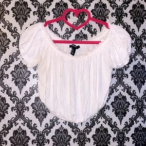 Milk maid crop top